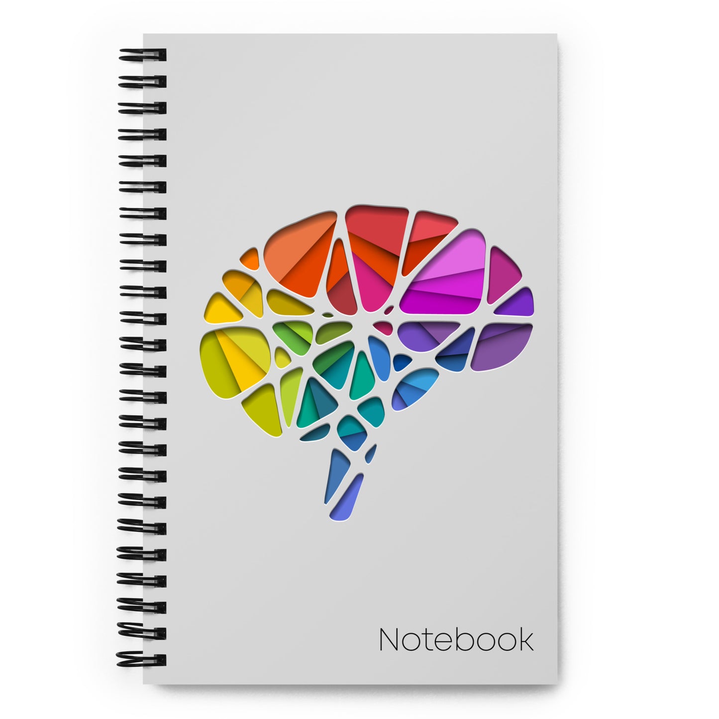 Brain Cutout Notebook