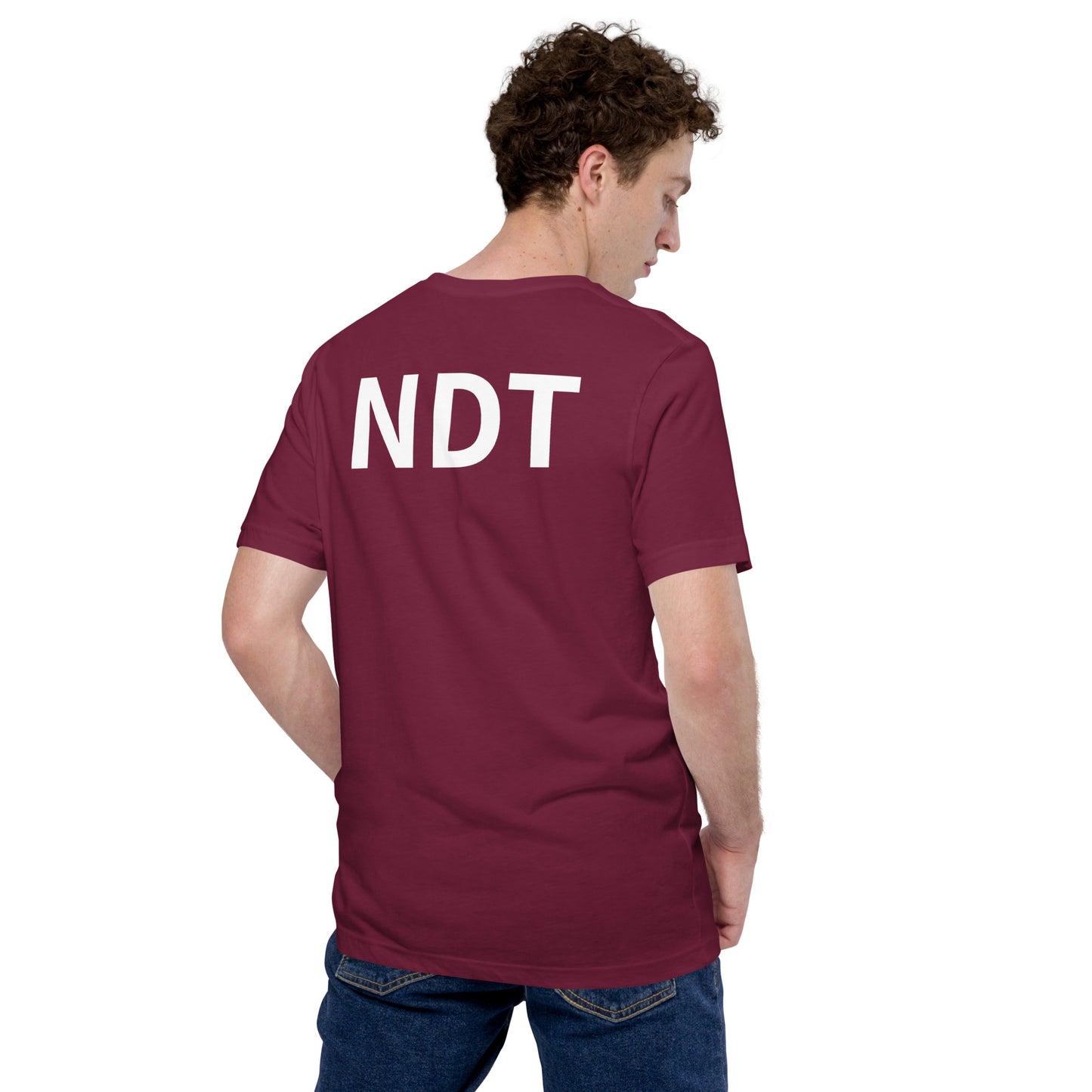 NDT Identifier Front and Back Tee